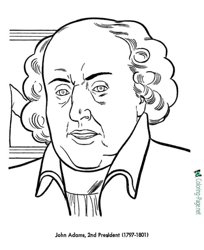 Us presidents coloring pages