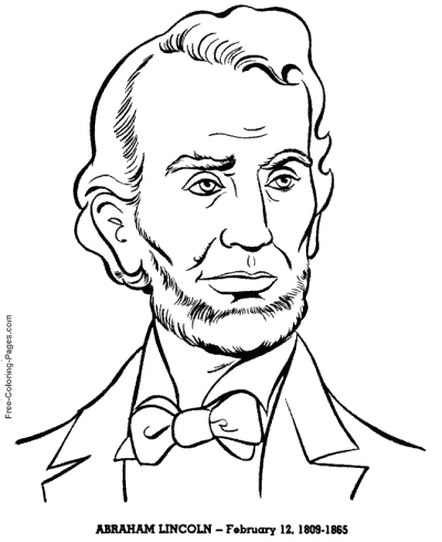 Presidents day coloring pages