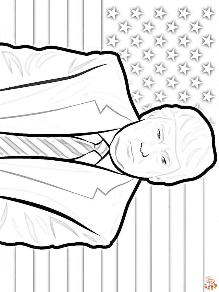 Presidents day coloring pages educational activities for kids