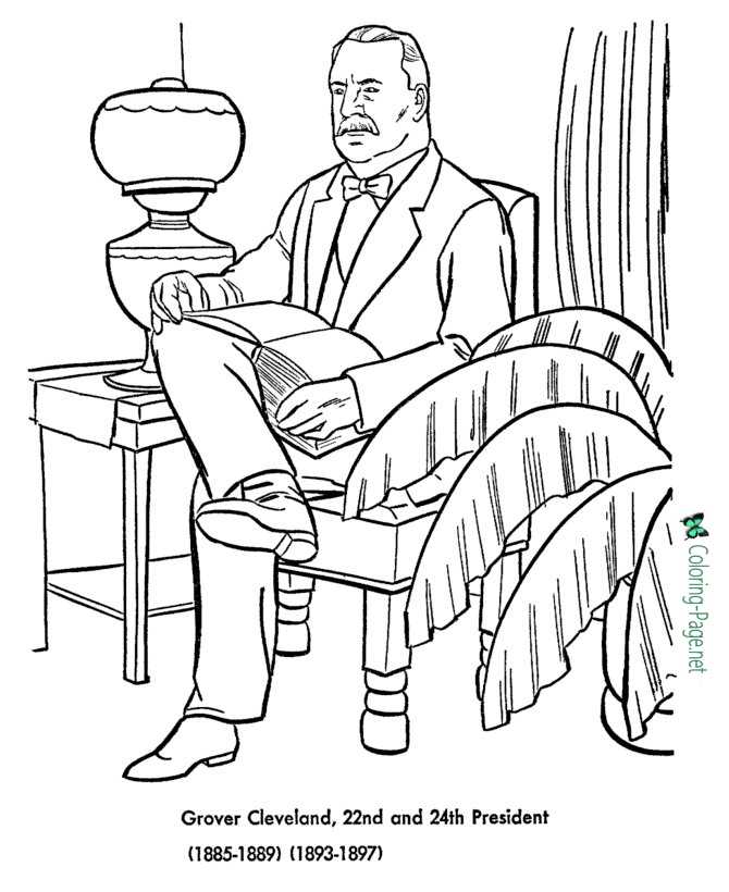 Us presidents coloring pages