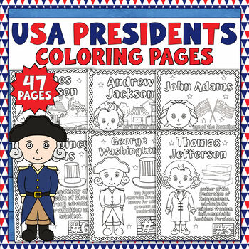 Usa presidents coloring pages presidents day coloring sheets