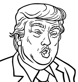 Presidents coloring pages