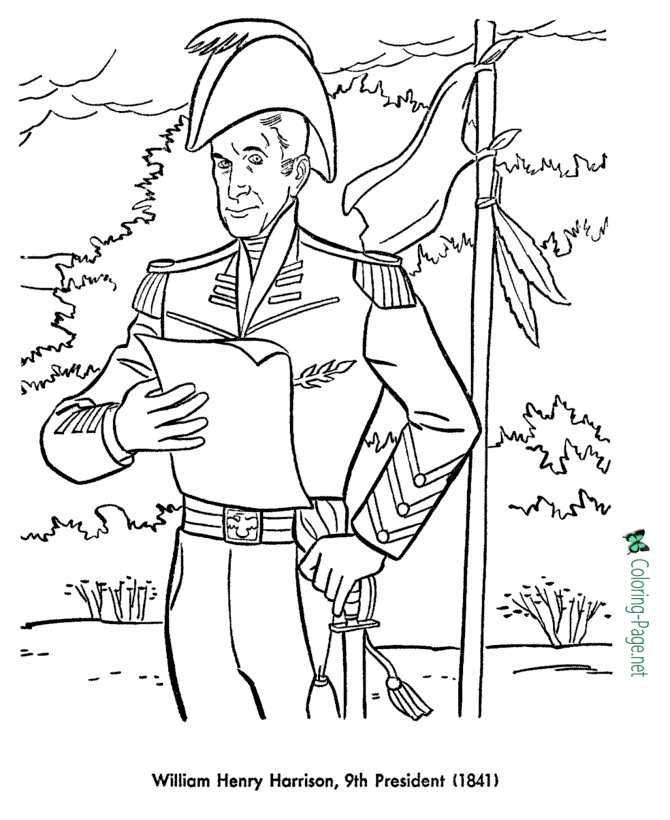 Us presidents coloring pages