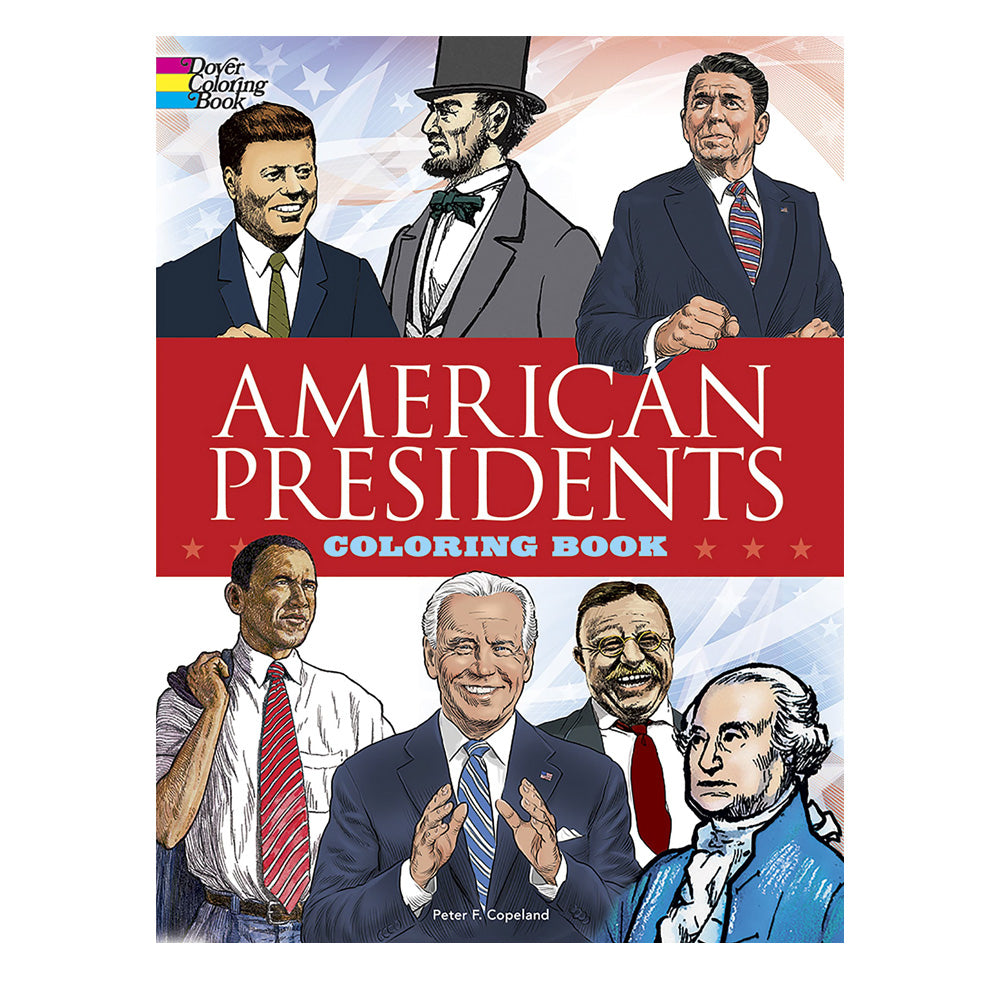 American presidents coloring book only gee w bush presidential center