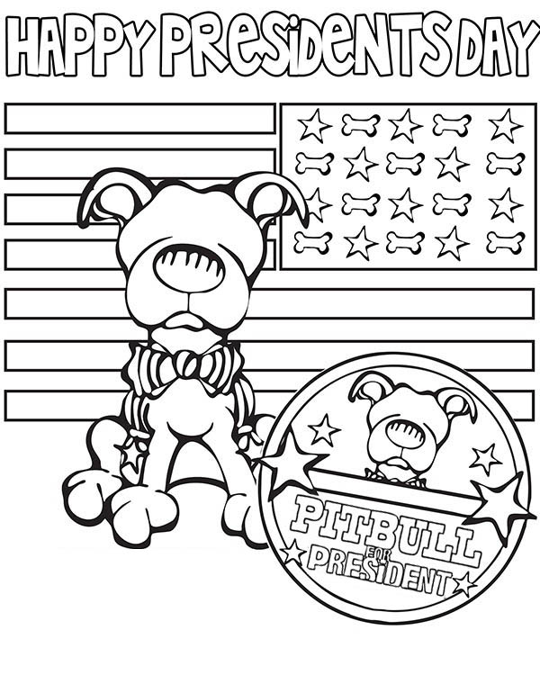 Presidents day coloring pages