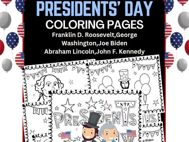 Presidents day coloring sheets for kids patriotic coloring pages abrahamâ teaching resources