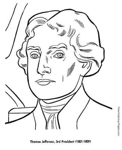 Presidents day coloring pages