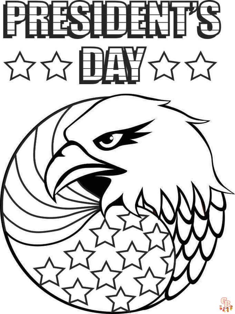 Presidents day coloring pages educational activities for kids