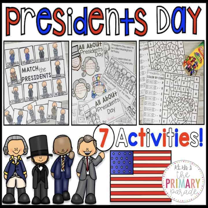 Presidents day activities