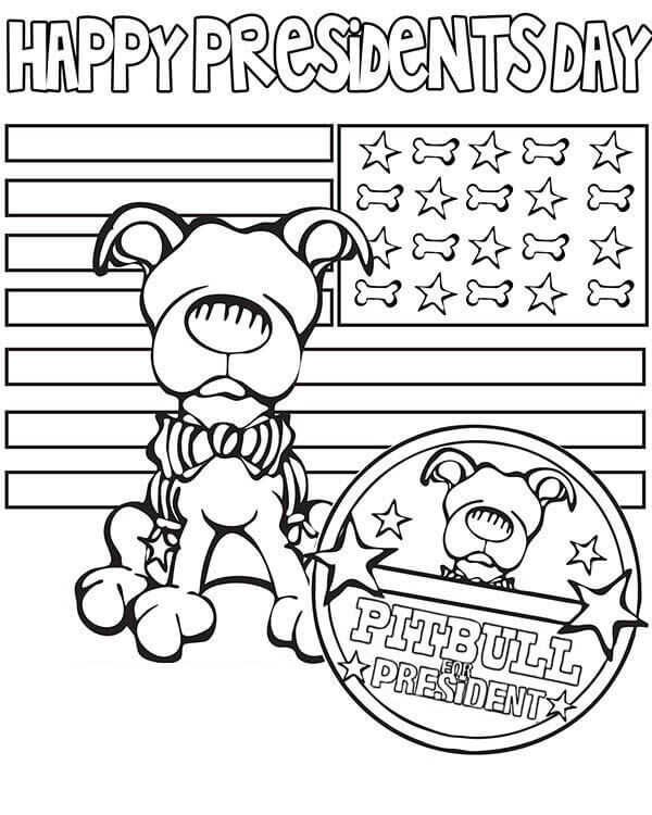 Printable presidents day coloring pages pdf