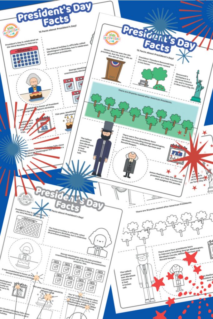 Printable fun facts about presidents for presidents day kids activities blog