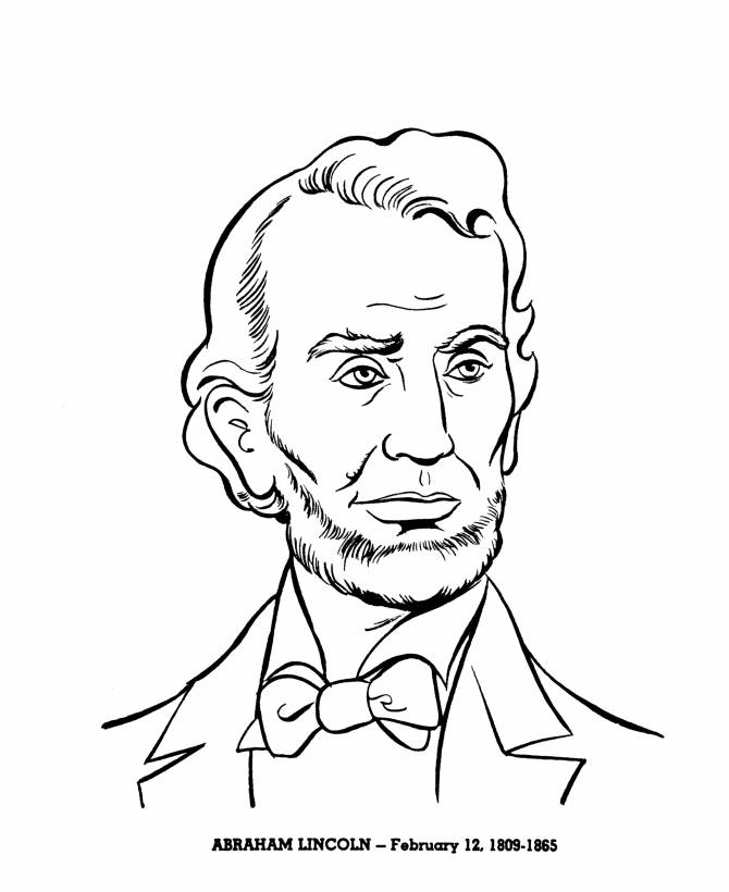 Presidents day coloring pages