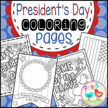 Presidents day coloring pages by pre