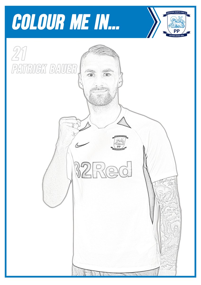 Preston north end fc on x ð we have two more colouring pages for you remember to share your photos of your young pnefc fans with their works of art by tagging
