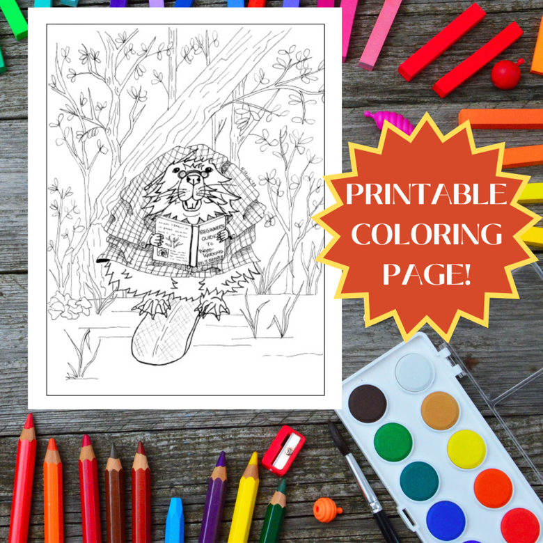 Printable coloring page