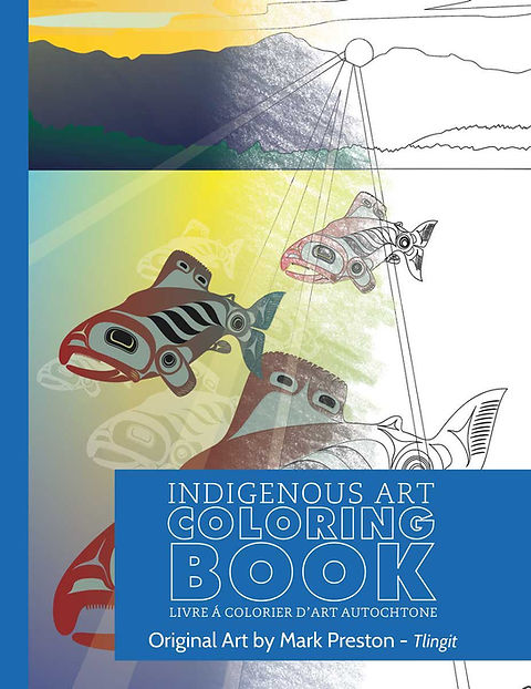 Indigenous art coloring book