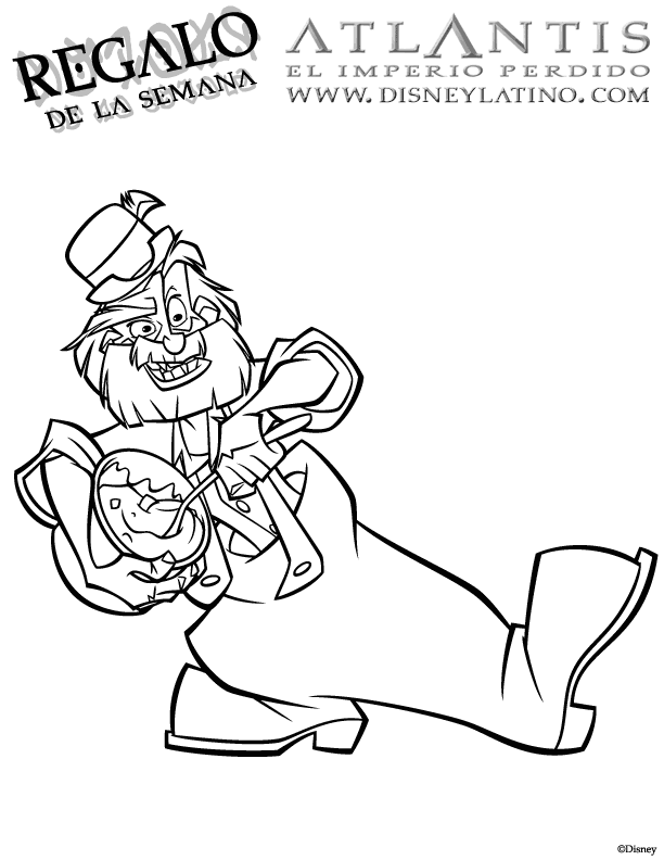 Atlantis coloring pages