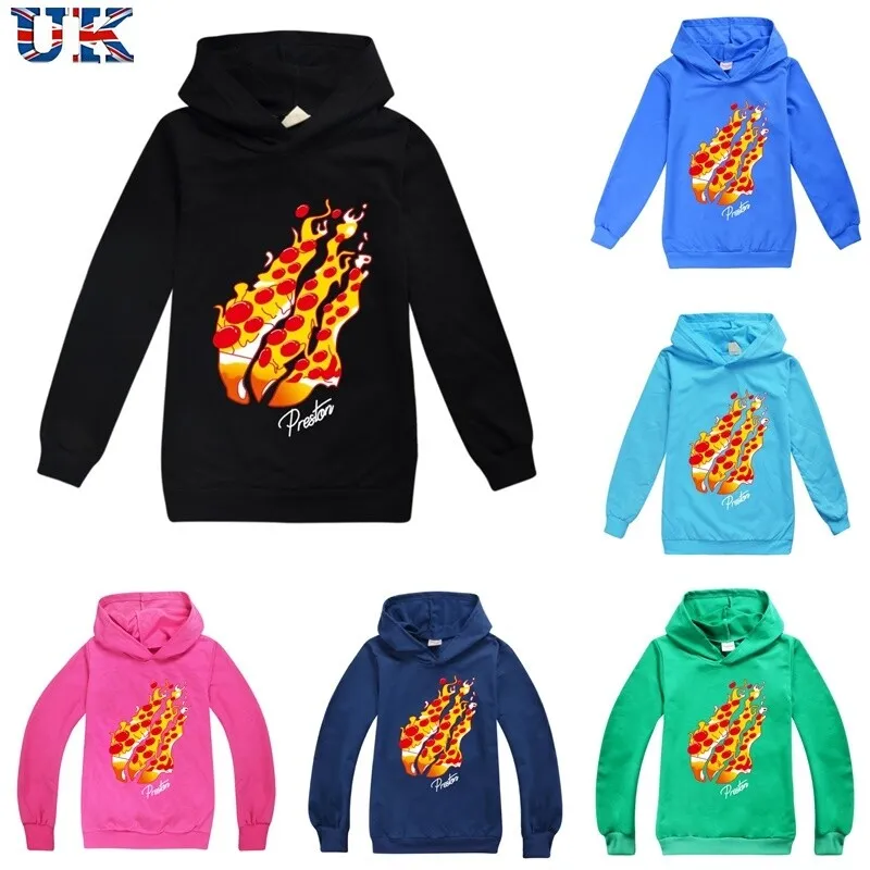 New prestonplayz printed hoodie childrens sweatshirt pullovert