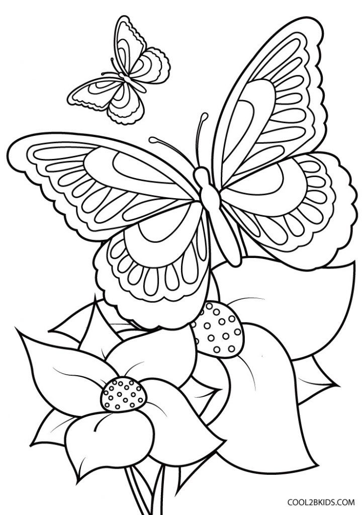 Printable butterfly coloring pages for kids butterfly coloring page summer coloring pages kids printable coloring pages