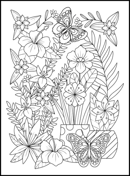 Thousand coloring page adults royalty