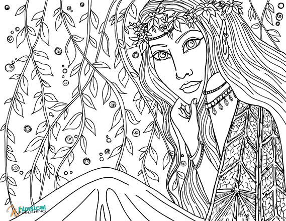 Free coloring pages â whimsil publishing illustration