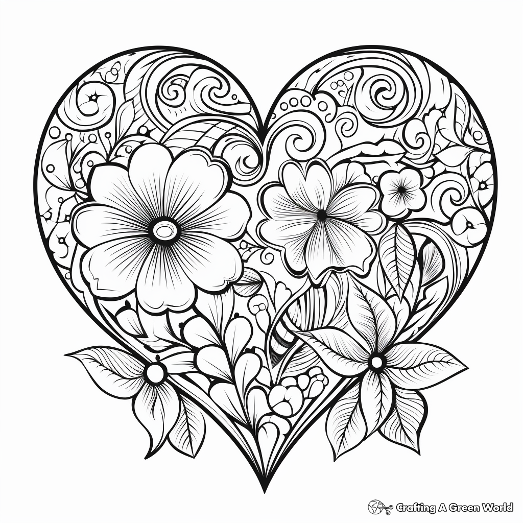 Cute girly coloring pages