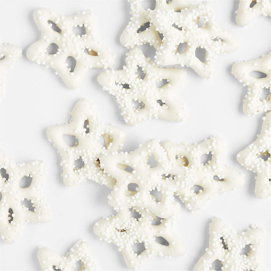 White snowflake pretzels reviews crate barrel