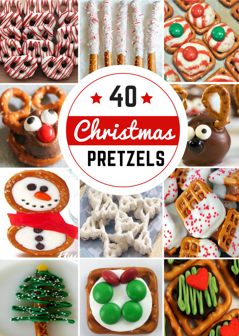 Pretzel christmas treats