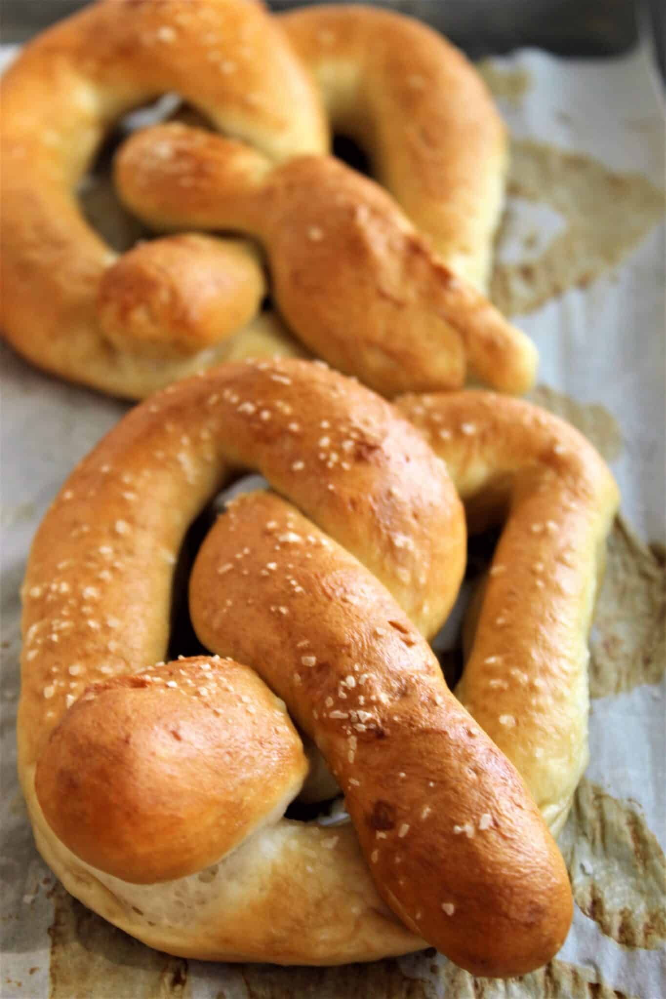 Gluten free mall style pretzels