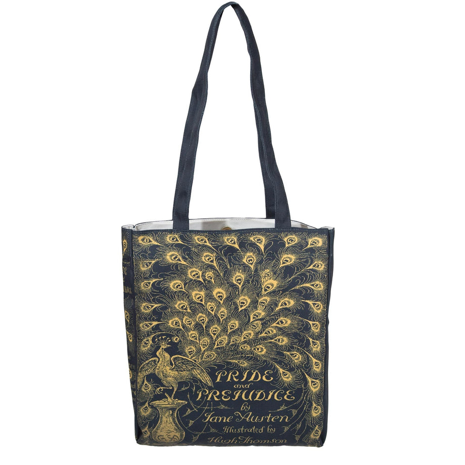 Pride and prejudice green tote bag â well read pany