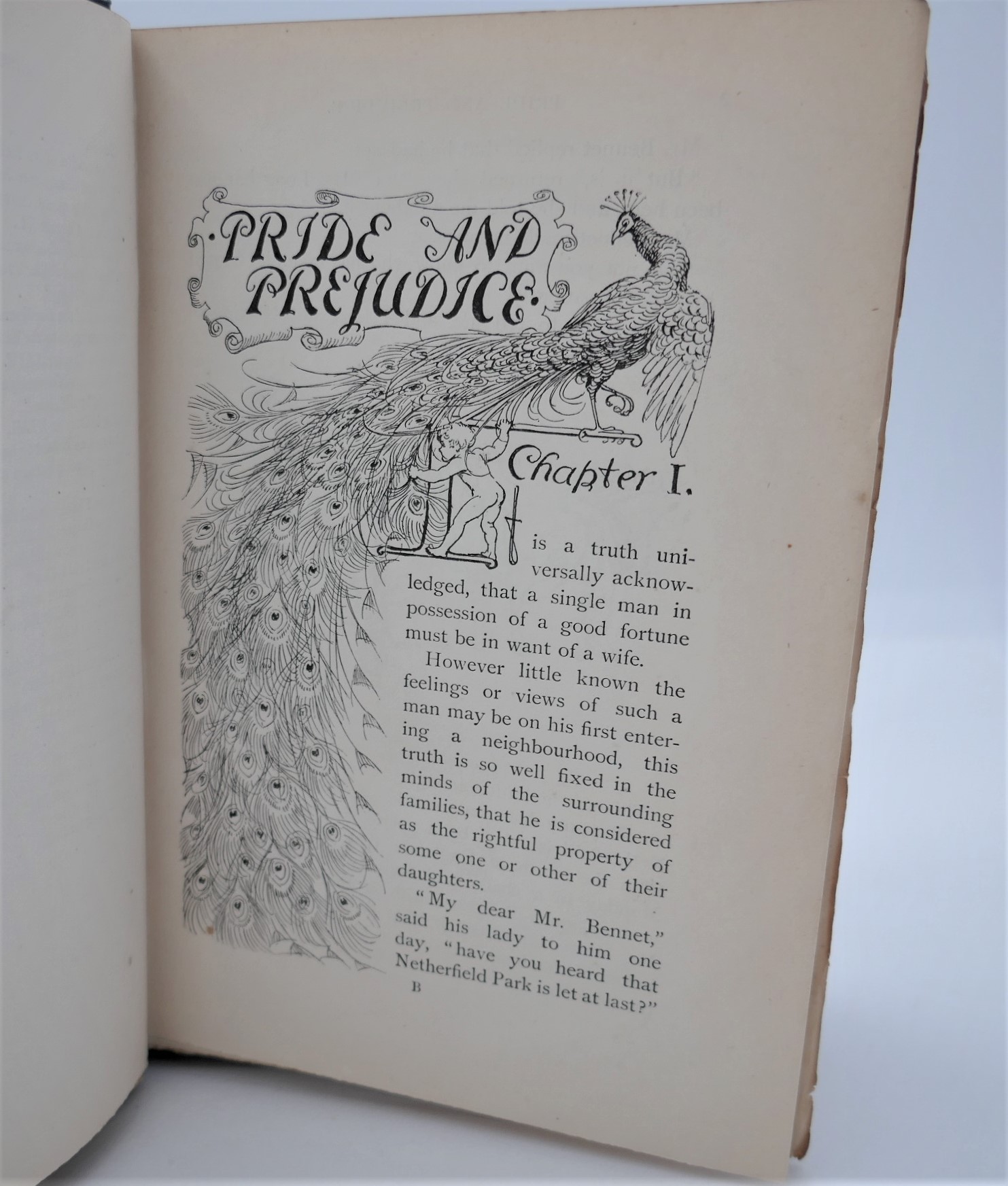 Pride and prejudice illustrated by hugh thomson first edition