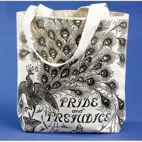 Pride and prejudice tote bag and other austen