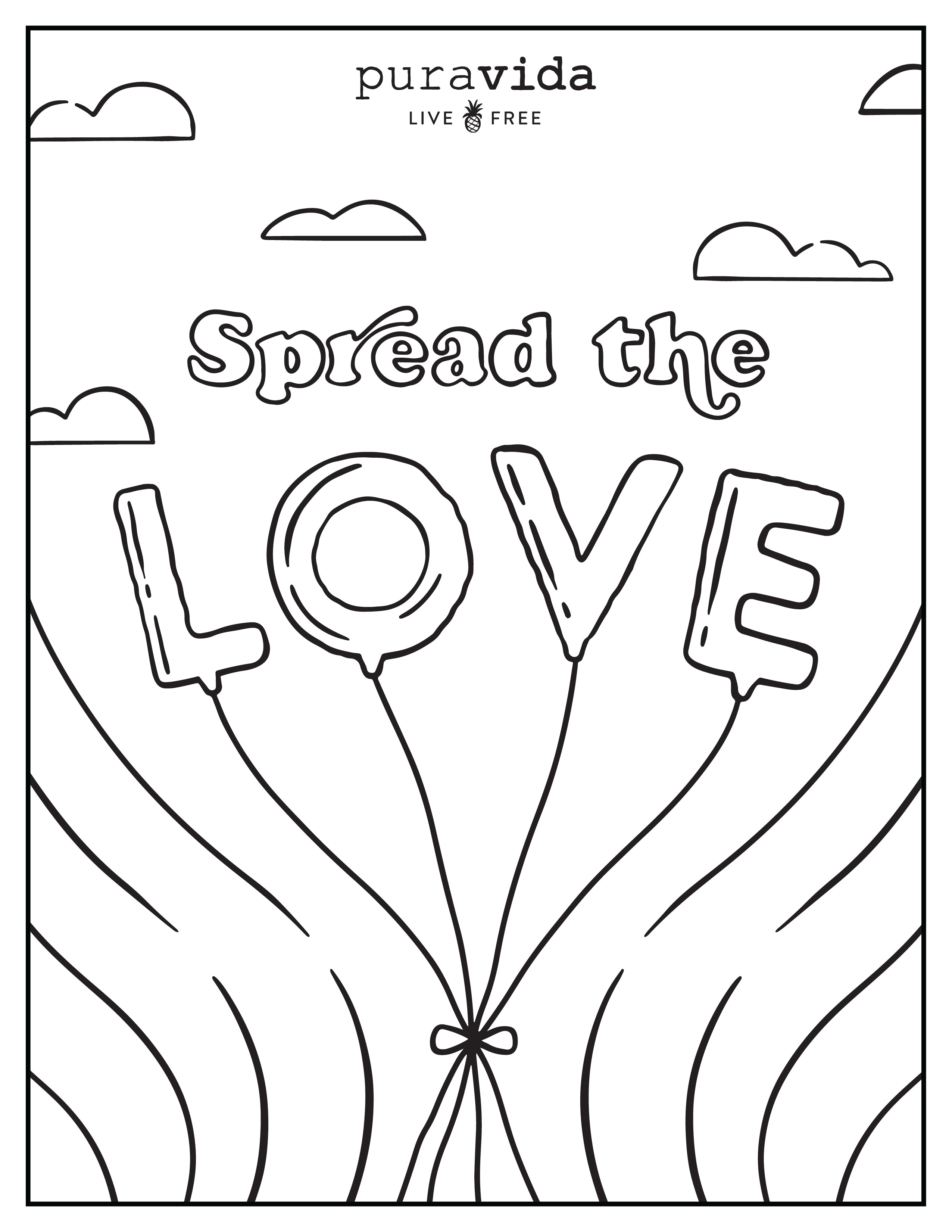 Pride coloring sheets