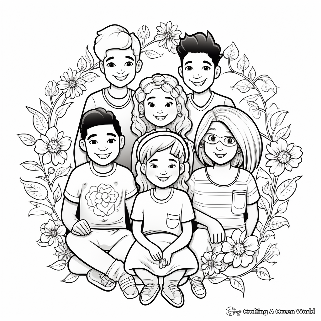 Pride coloring pages