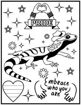 Pride animals coloring pages pride month coloring sheets lgbtq pride