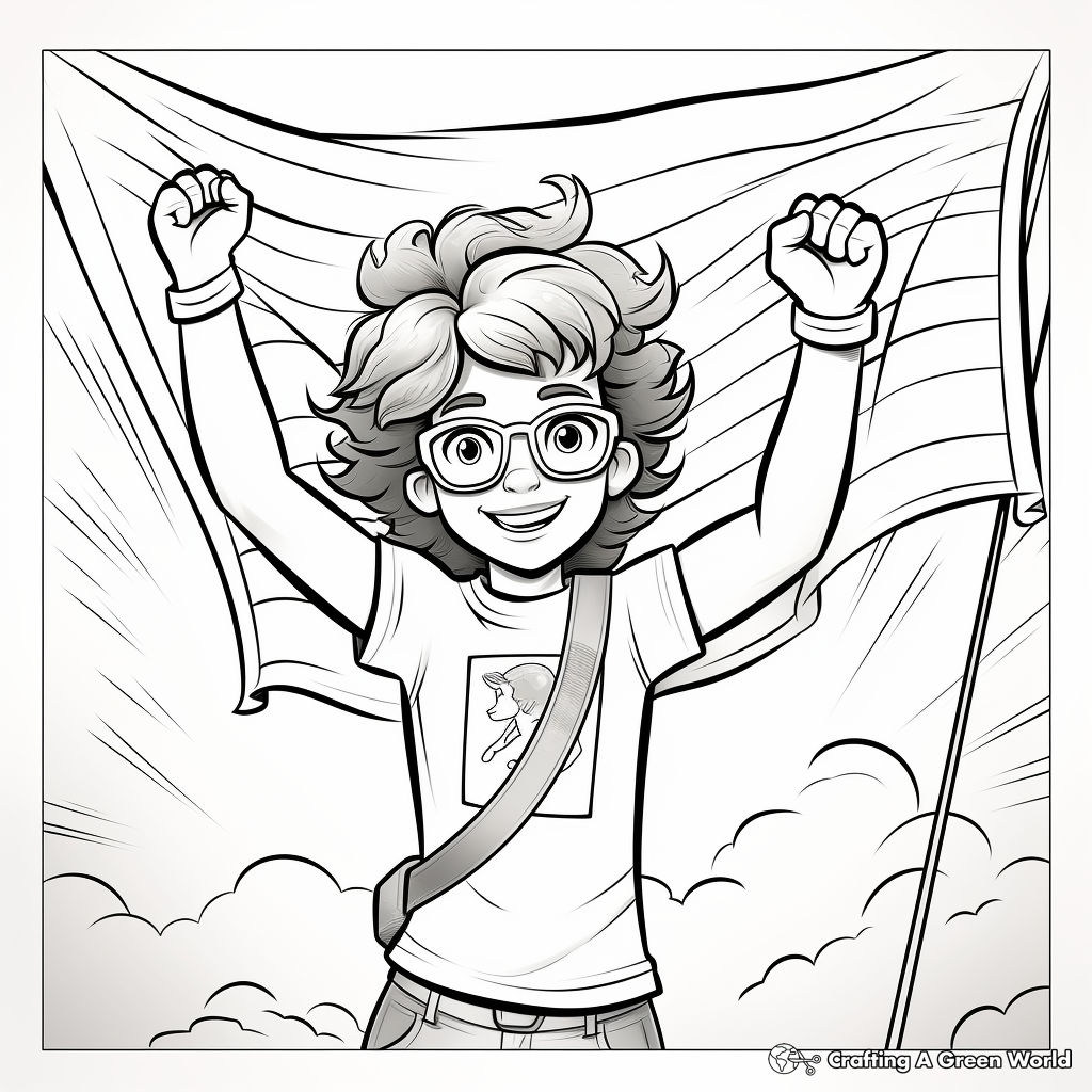 Pride coloring pages