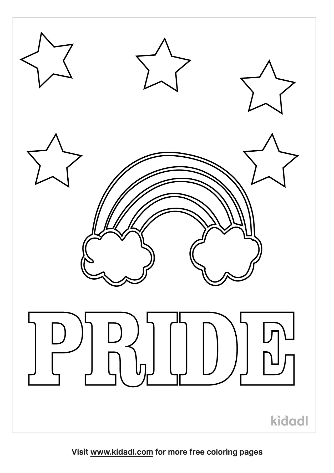 Celebrate diversity with pride coloring pages