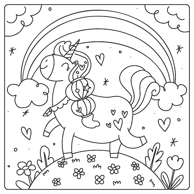 Pride month coloring page images