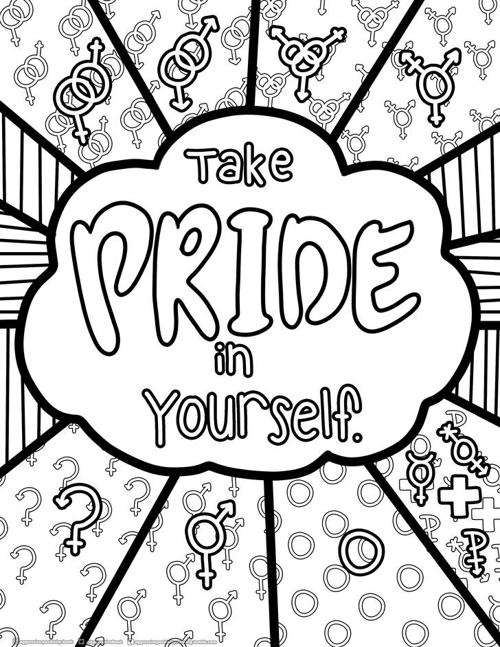 Pride colouring pages flag coloring pages coloring pages lgbt colors