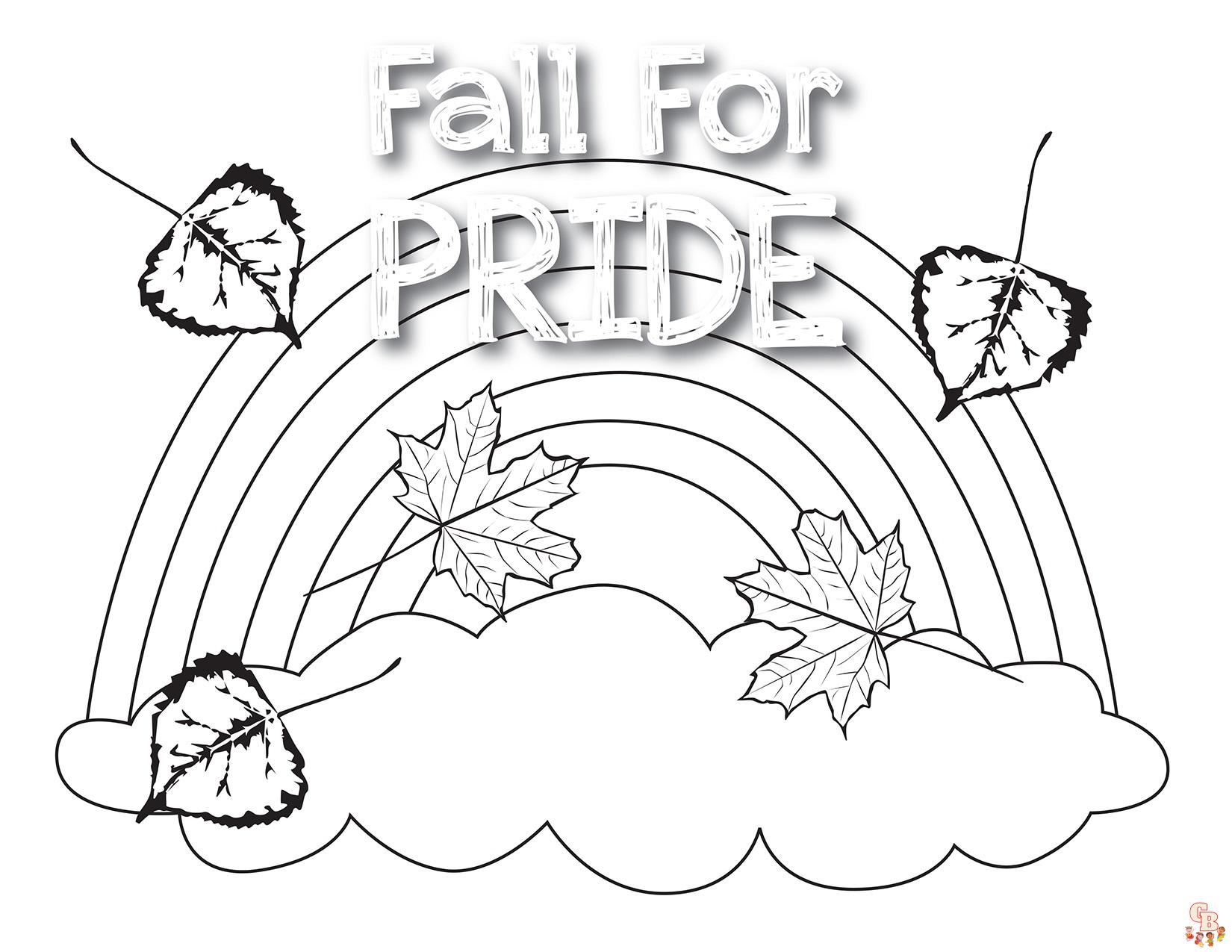 Celebrate diversity with pride coloring pages