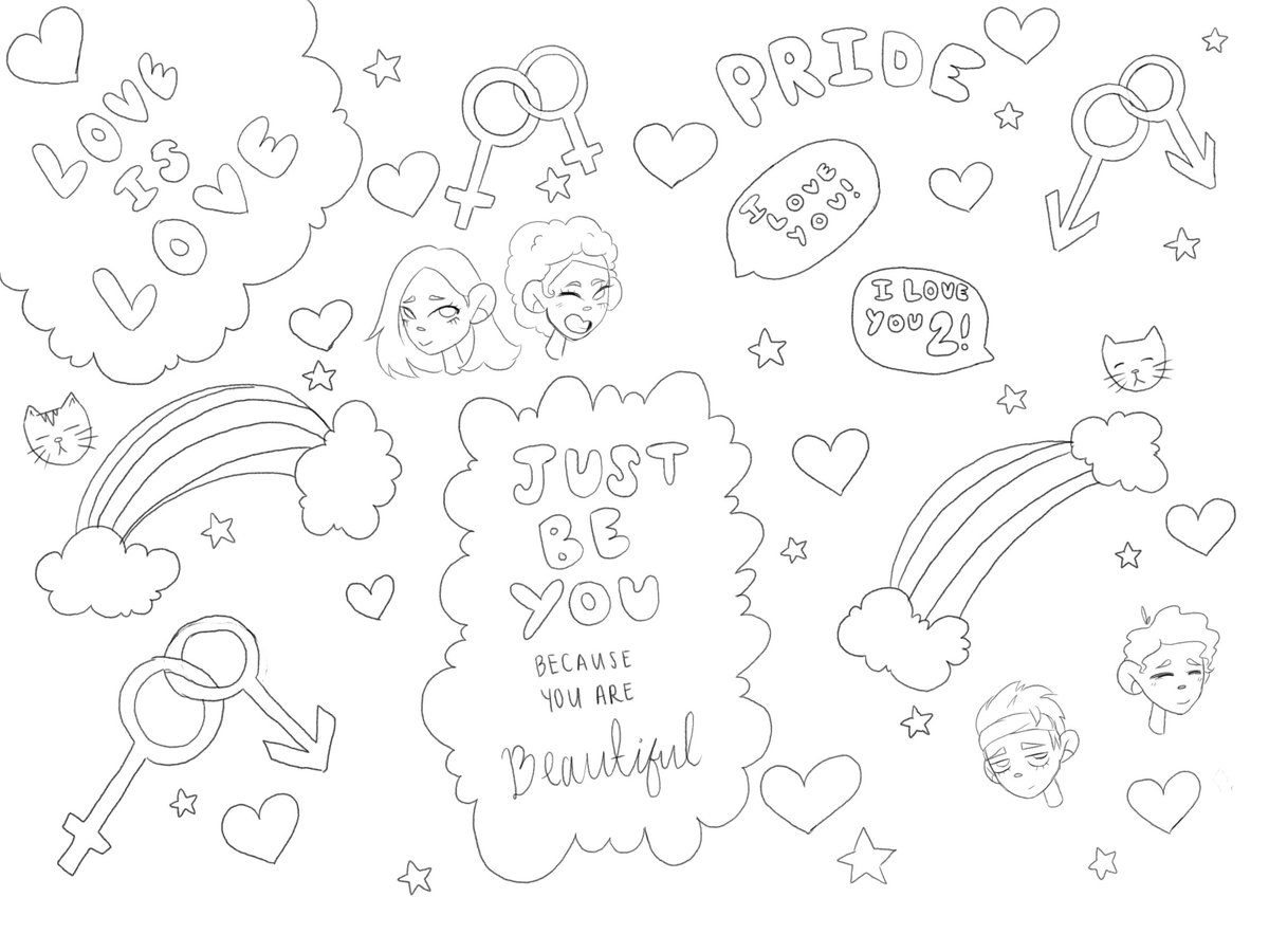 Brite on x here at brite we think pride month should be every month ðheres a fun coloring page created by one of our amazing youth advocates alex feel free to download