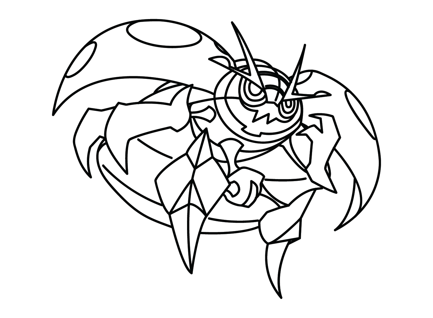 Orbeetle coloring pages