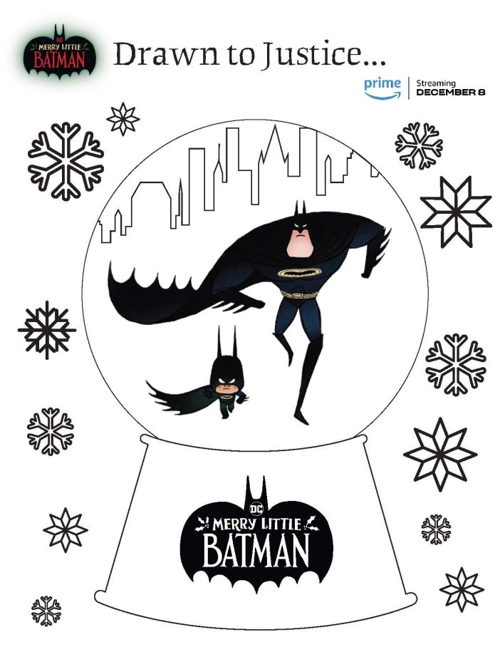 Batman printable activity sheets