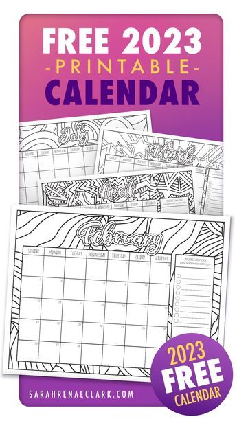 Free printable coloring calendar coloring calendar print calendar calendar