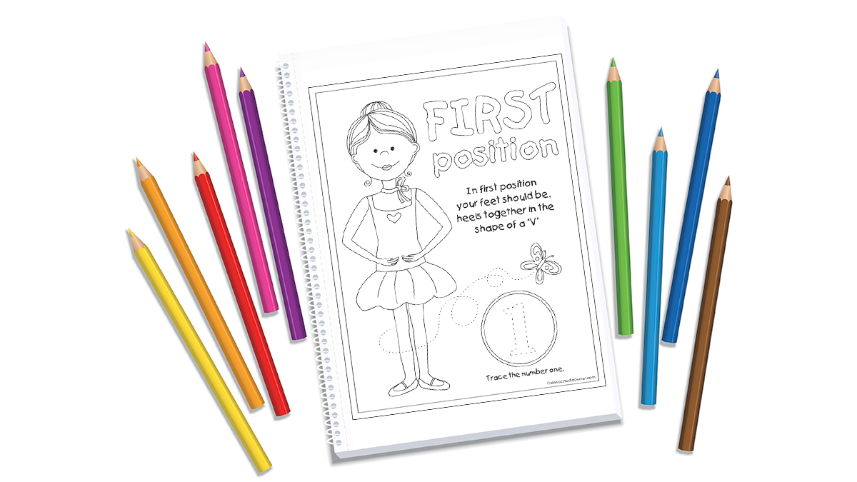 Exclusive download first position coloring page dance studio owner tools and resources to make your dance school profitable