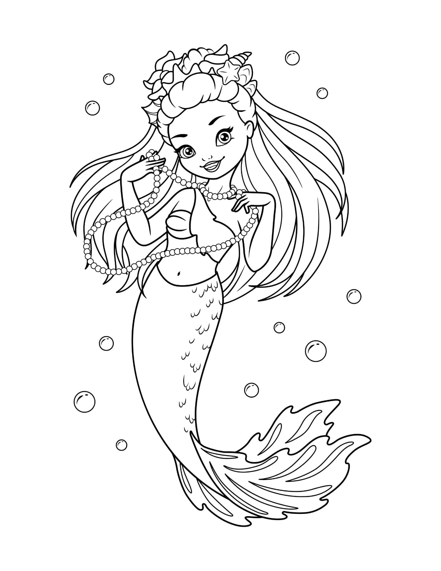 Gorgeous princess coloring pages for kids and adults