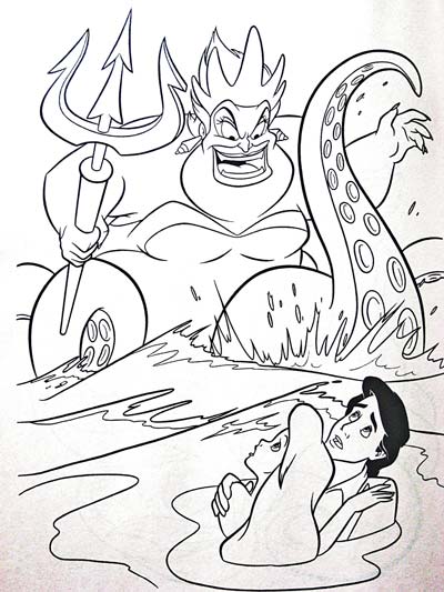 Little mermaid coloring pages ariel coloring pages