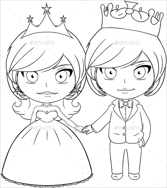 Princess coloring pages