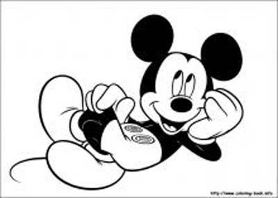 Mickey mouse coloring pages