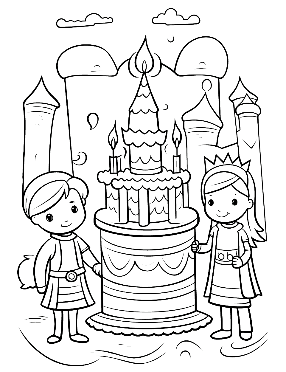 Happy birthday coloring pages free printables